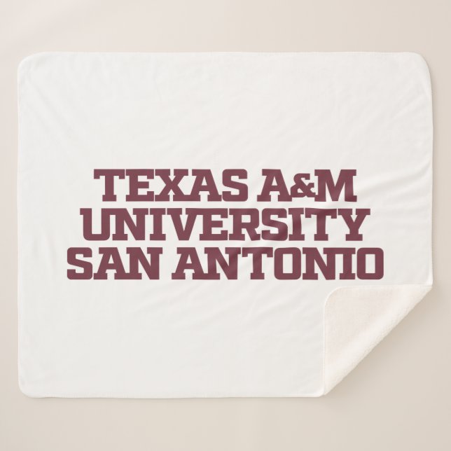 Manta Sherpa Universidad A&M de Texas-San Antonio (Anverso (horizontal))