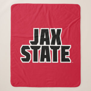 Manta Sherpa Universidad Estatal de Jacksonville JAX STATE Text