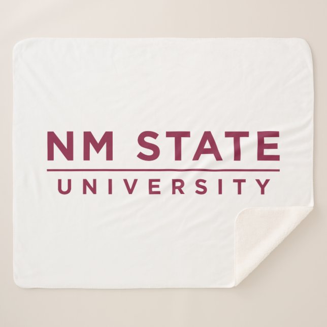 Manta Sherpa Universidad Estatal de NM (Anverso (horizontal))