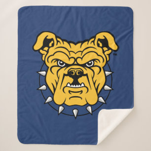 Manta Sherpa Universidad Estatal NCA&T Cara de Bulldog