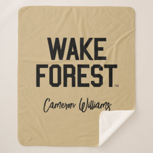 Manta Sherpa Universidad Wake Forest   Bosque Wake