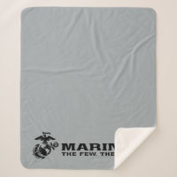 USMC "Los pocos, el orgulloso" logo negro apilado