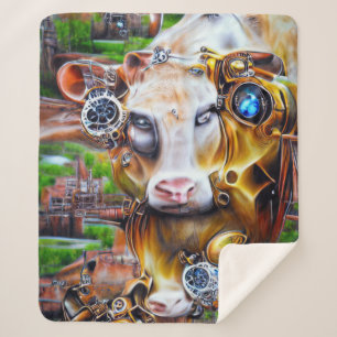 Manta Sherpa Vaca cibernética de vapor