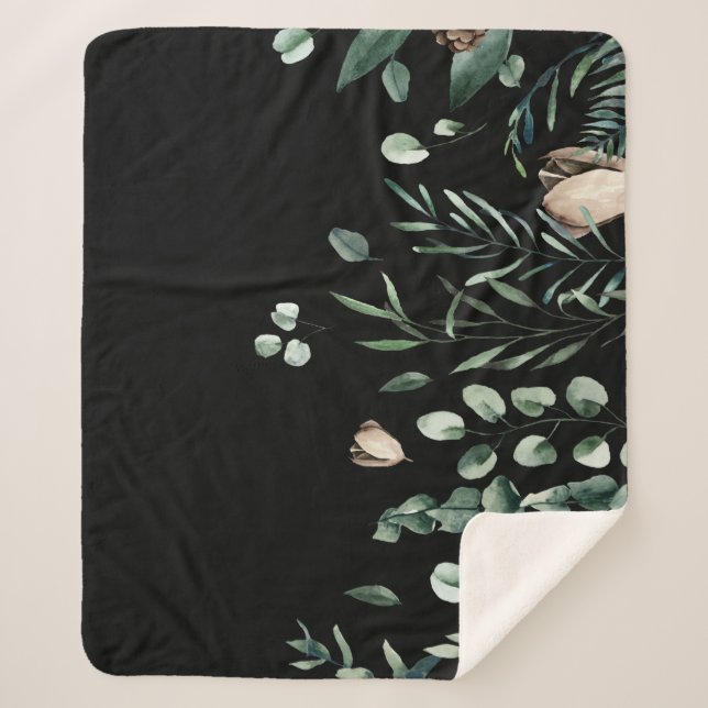 Manta Sherpa Vacaciones de invierno (Anverso)