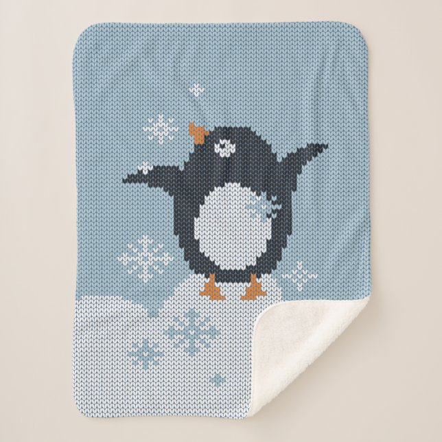 Manta Sherpa Vacaciones de invierno (Anverso)