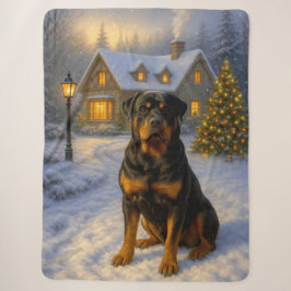 Manta Sherpa Vacaciones de Rottweiler