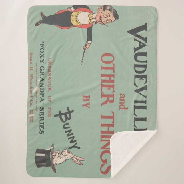 Manta Sherpa Vaudeville y otras cosas de Rupert Bunny (Anverso)