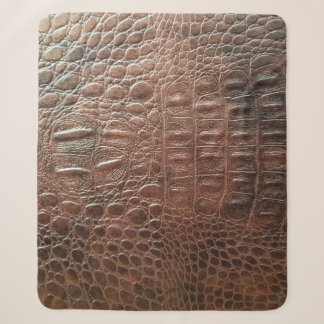 Manta Sherpa Verdadero fondo de textura de cuero, embo