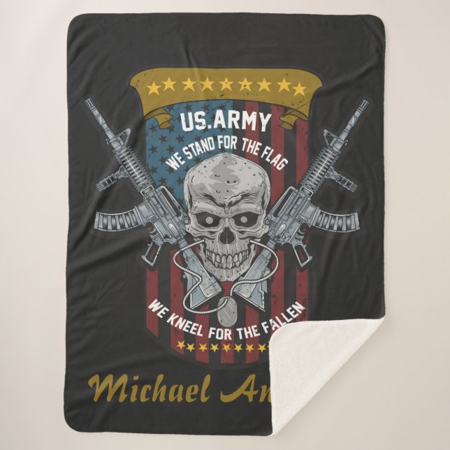 Manta Sherpa Veterano de los Estados Unidos (Anverso)