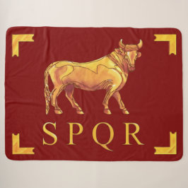 Manta Sherpa Vexilla SPQR Bull