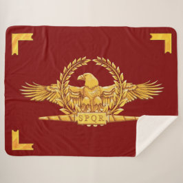 Manta Sherpa Vexilla SPQR Eagle