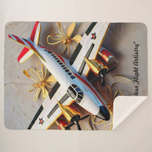 Manta Sherpa "Viaje Aéreo de Lujo"