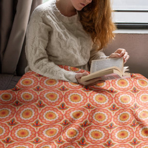 Manta Sherpa Vibrante armonía de Mandala