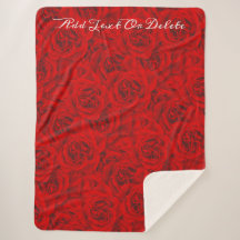 Vibrante Rojo Profundo Roza Romántica Pasión Femen