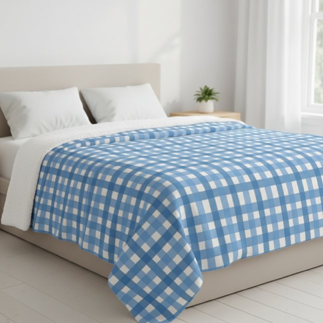 Manta Sherpa Vichy Checkered Blanket (Subido por el creador)