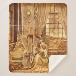 Manta Sherpa Victorian Lullaby