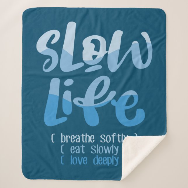 Manta Sherpa Vida lenta 2 (Anverso)