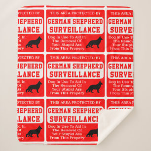 Manta Sherpa vigilancia de perros pastores alemanes