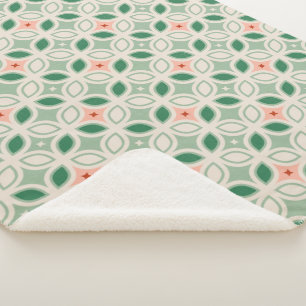 Manta Sherpa Villa geométrica italiana