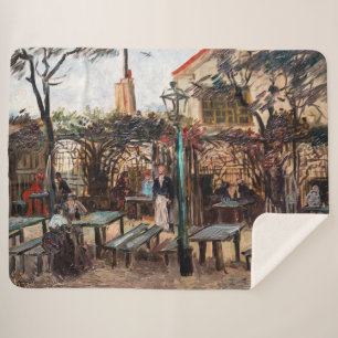 Manta Sherpa Vincent Van Gogh - La Guinguette en Montmartre