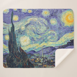 Manta Sherpa Vincent Van Gogh La Noche Starry