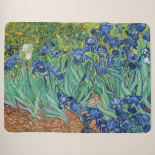 Manta Sherpa Vincent Van Gogh - Lirios