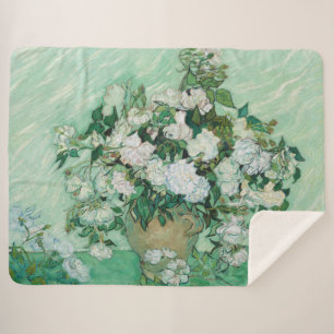 Manta Sherpa Vincent van Gogh - Rosas