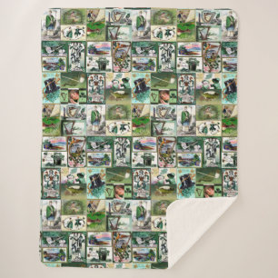 Manta Sherpa Vintage St Patrick