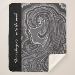 Manta Sherpa Void Vixen Sherpa Blanket