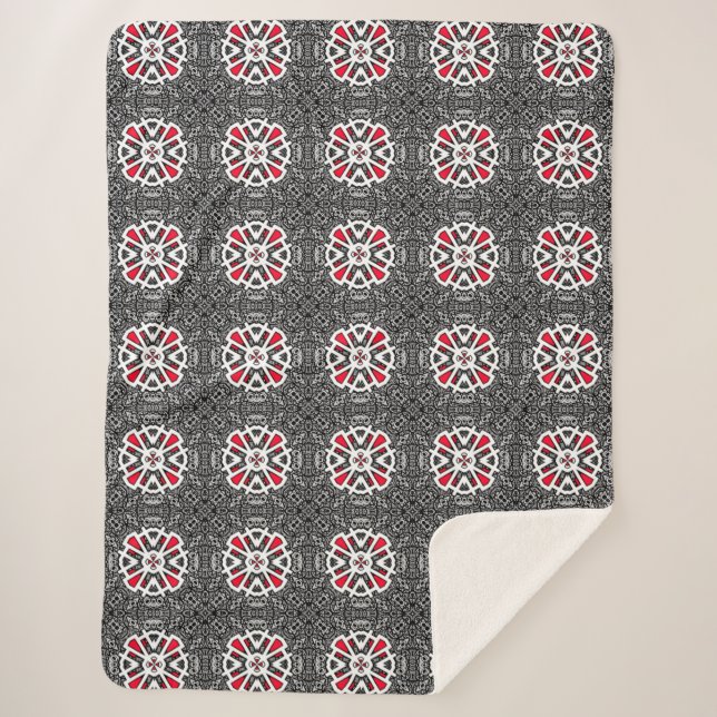 Manta Sherpa Volume sixteen's kaleidoscope art one L (Anverso)