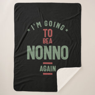 Manta Sherpa Voy a ser un no-no de nuevo Abuelo