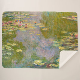 Manta Sherpa Water Lilies | Claude Monet |