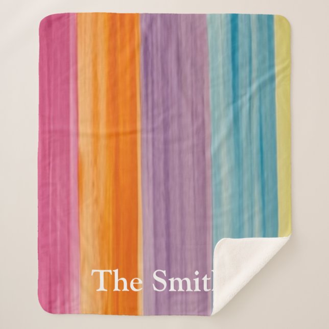 MANTA SHERPA WATERCOLOR SHERPA BLANKET (Anverso)