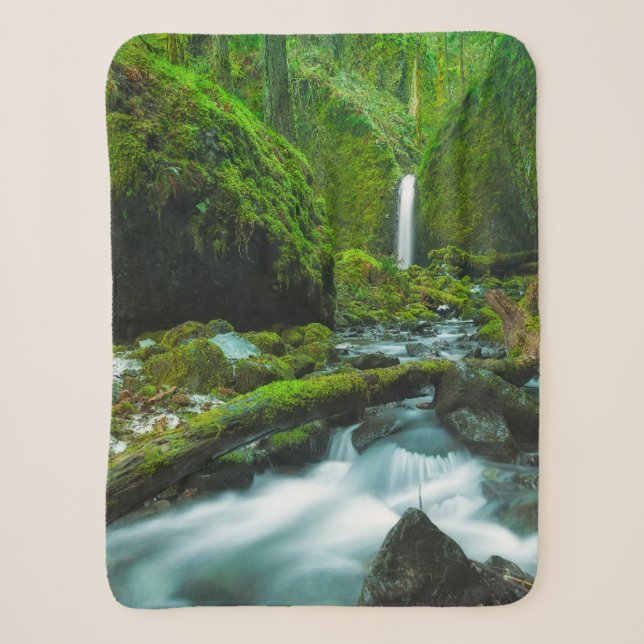 Manta Sherpa Waterfalls | Grotto Falls, Oregon (Anverso)