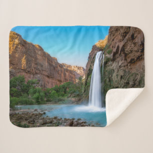 Manta Sherpa Waterfalls   Havasu Falls at Sunset