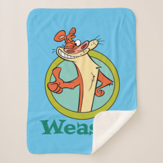 Manta Sherpa Weasel Thumbs Up Character Graphic