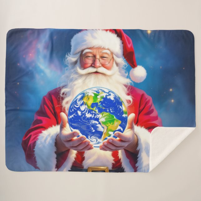 Manta Sherpa „Weihnachtliche Harmonie“ (Anverso (horizontal))