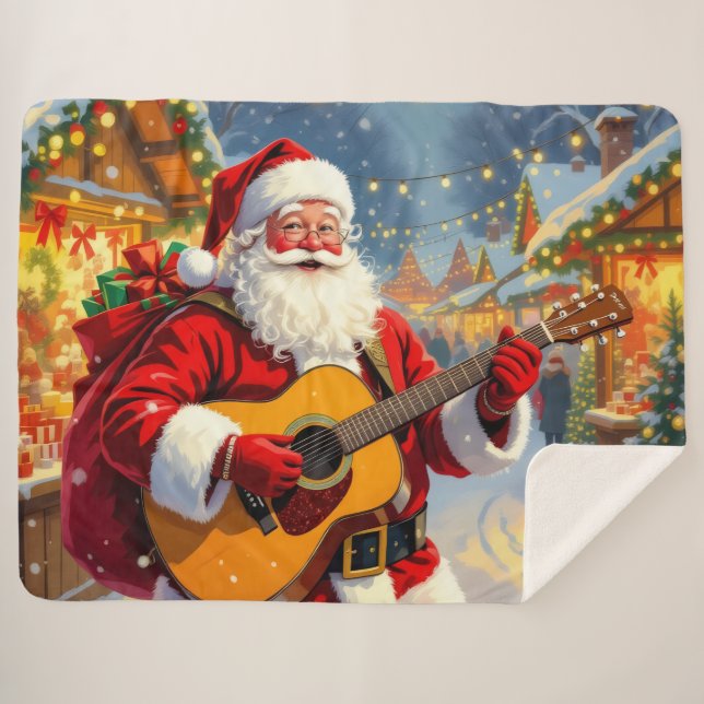 Manta Sherpa „Weihnachtliche Harmonie“ (Anverso (horizontal))