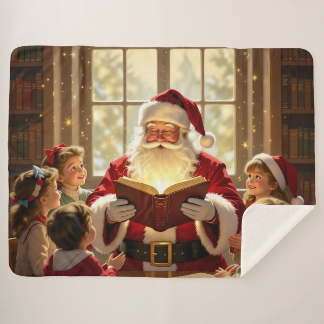 Manta Sherpa „Weihnachtliche Harmonie“ (Anverso (horizontal))