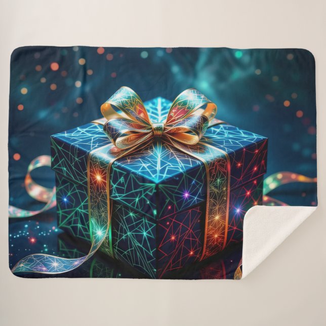 Manta Sherpa „Weihnachtliche Harmonie“ (Anverso (horizontal))