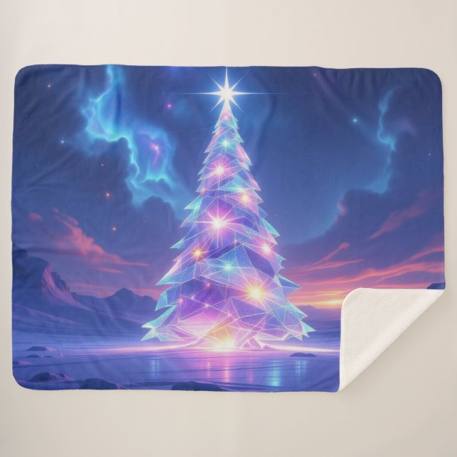 Manta Sherpa „Weihnachtliche Harmonie“ (Anverso (horizontal))