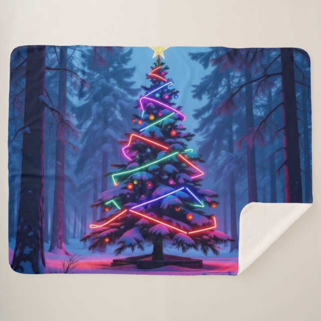 Manta Sherpa „Weihnachtliche Harmonie“ (Anverso (horizontal))