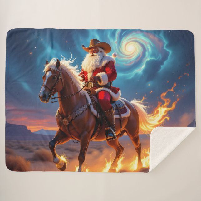 Manta Sherpa „Weihnachtliche Harmonie“ (Anverso (horizontal))