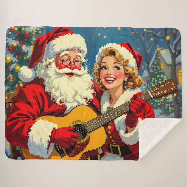 Manta Sherpa Weihnachtliche Harmonie“101 (Anverso (horizontal))