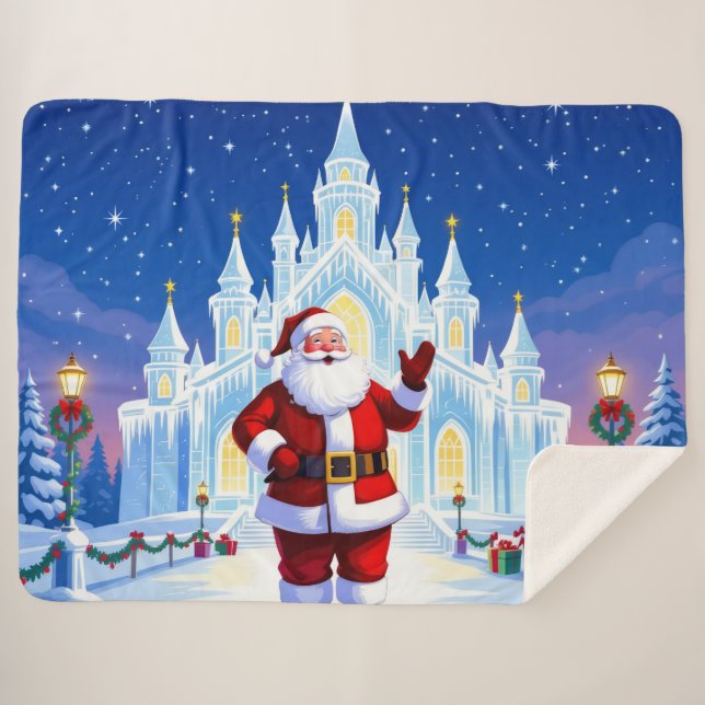 Manta Sherpa Weihnachtliche Harmonie“116 (Anverso (horizontal))