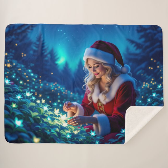 Manta Sherpa Weihnachtliche Harmonie“97 (Anverso (horizontal))