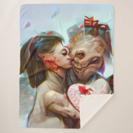 Manta Sherpa Whimsical Alien Romance