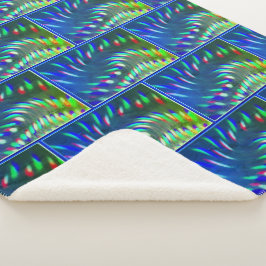 Manta Sherpa Whirly Sherpa Blanket