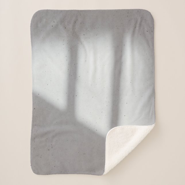 Manta Sherpa White painted wall (Anverso)