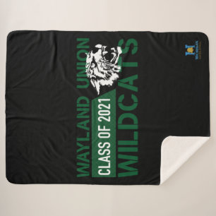 Manta Sherpa Wildcats de la Unión Wayland #3